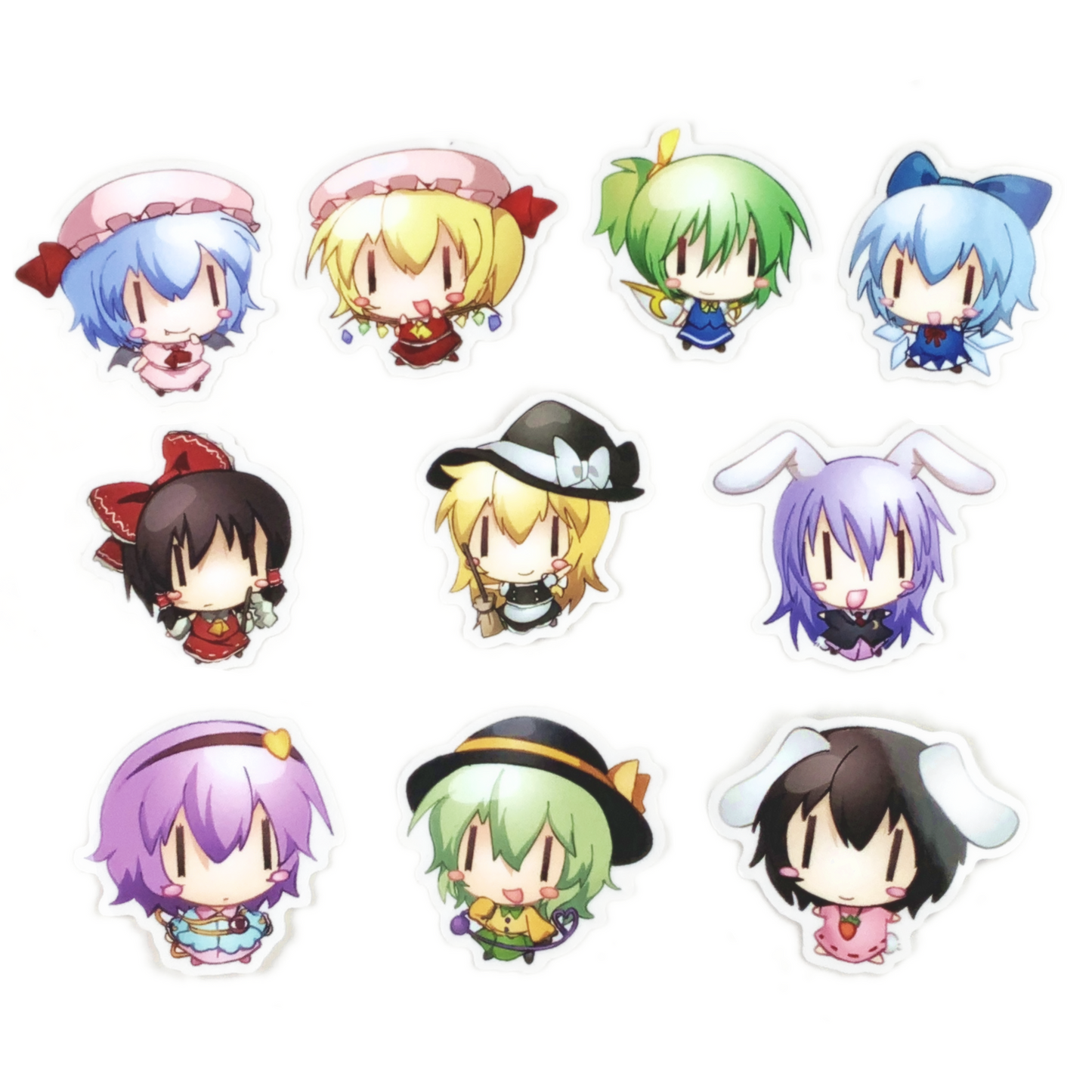 Touhou Chibi Sticker Bundle
