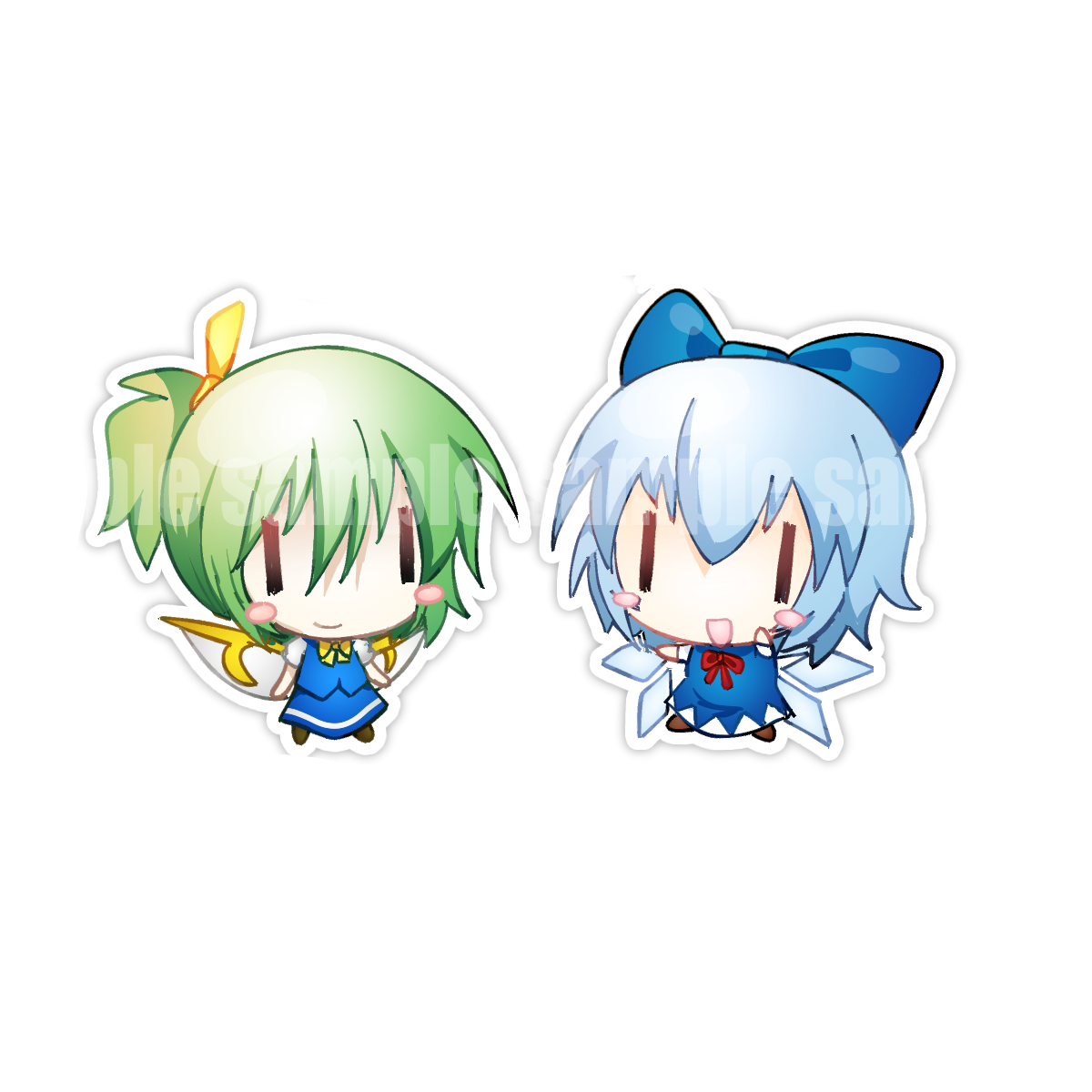 Touhou Chibi Sticker Bundle