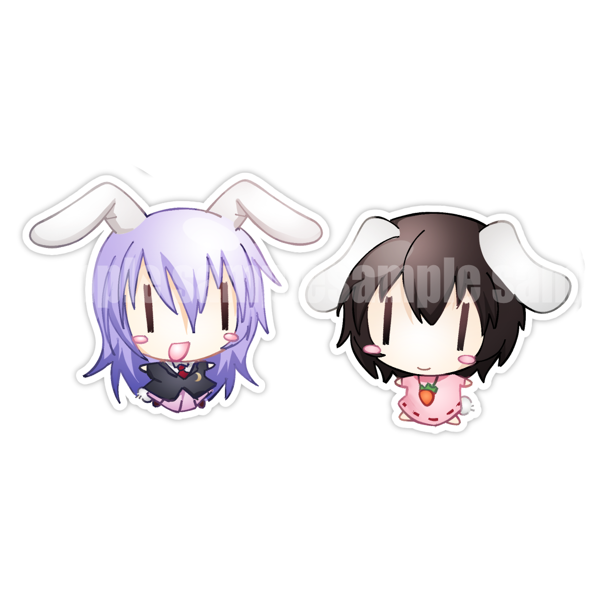 Touhou Chibi Sticker Bundle