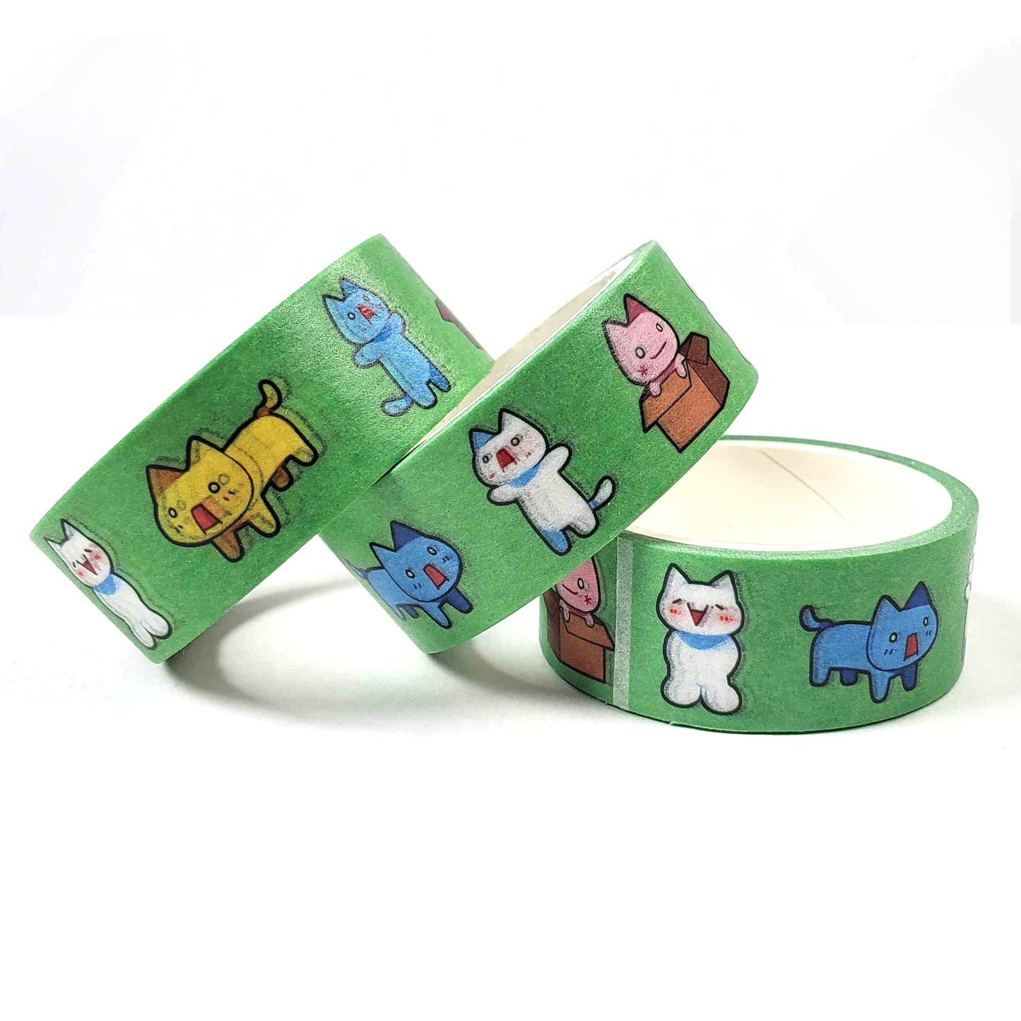 2channel Kaomoji Cats Washi Tape